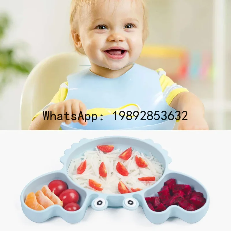 r15Baby Plate Baby Food Plate Children's Tableware Three-Compartment Silicone Plate Set
r15Baby Plate Baby Food Plate Children's Tableware Three-Compartment Silicone Plate Set