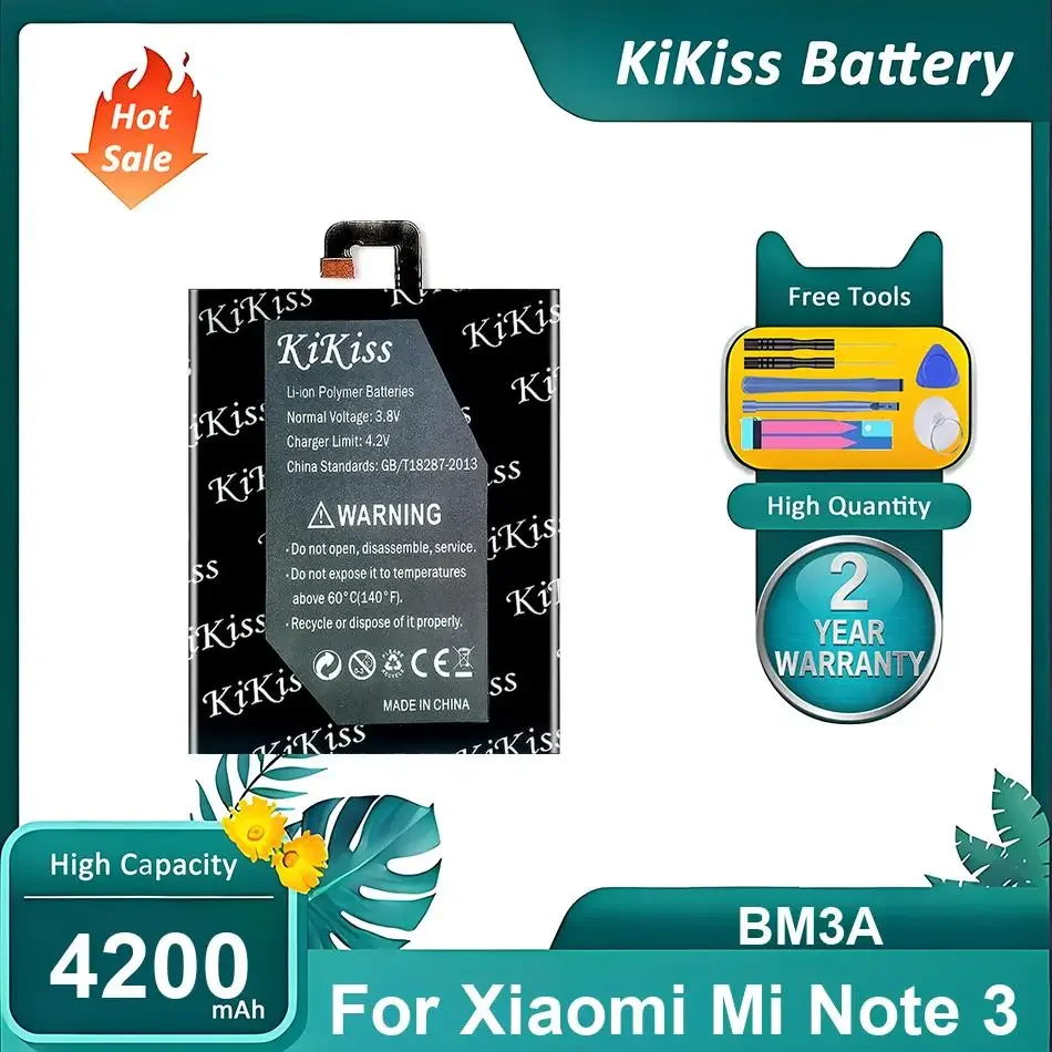 Brand New Mobile Phone Battery For Xiaomi Mi Note 3,BM3A,4200mAh
Brand New Mobile Phone Battery For Xiaomi Mi Note 3,BM3A,4200mAh