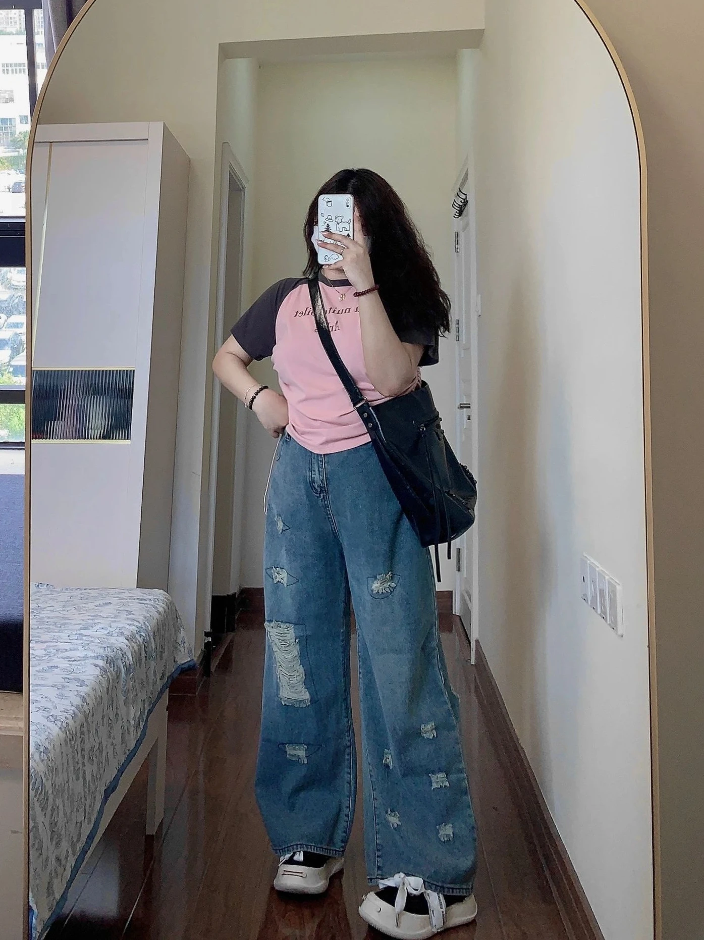 plus Size Women's High Waist Straight Leg Jeans Hole Punch Wide Leg Pants Slimming Effect Early Autumn New Sle Denim Jeans
plus Size Women's High Waist Straight Leg Jeans Hole Punch Wide Leg Pants Slimming Effect Early Autumn New Sle Denim Jeans