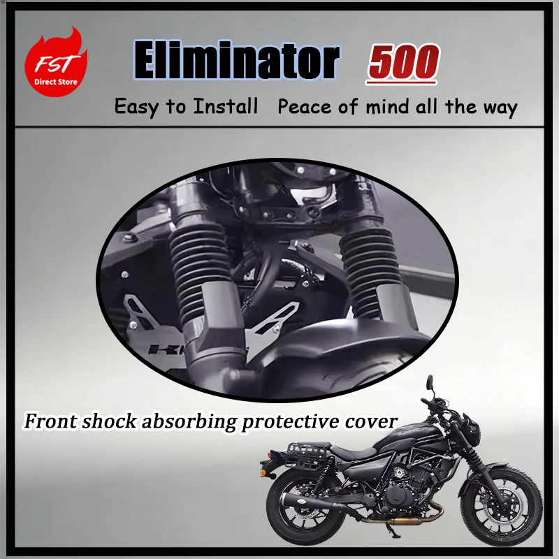 For Eliminator 500 Front Fork Boot Shock Absorber Protective Sleeve Thickened Black Dust Cover Motorcycle Modified Parts
For Eliminator 500 Front Fork Boot Shock Absorber Protective Sleeve Thickened Black Dust Cover Motorcycle Modified Parts