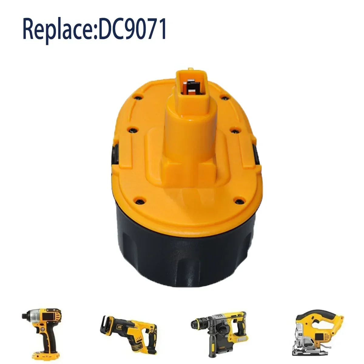 18V4800mAh Ni-MH Power Tool for Dewalt DC9096 DE9039 DE9095 DW9098 DE9503 DW9096 Replacement Battery
18V4800mAh Ni-MH Power Tool for Dewalt DC9096 DE9039 DE9095 DW9098 DE9503 DW9096 Replacement Battery