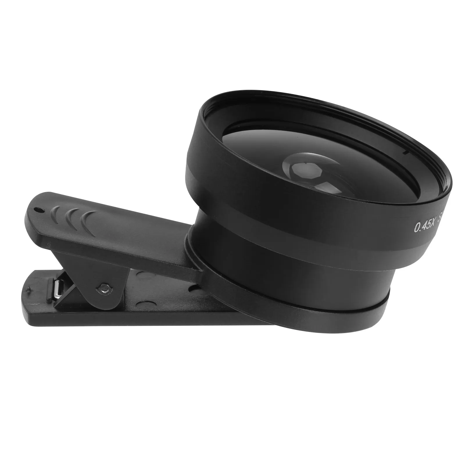 2 in 1 Wide Angle Macro Lens for Smartphone Portable Clip on Mobile Phone Camera Lens Black Durable Metal Optical
2 in 1 Wide Angle Macro Lens for Smartphone Portable Clip on Mobile Phone Camera Lens Black Durable Metal Optical