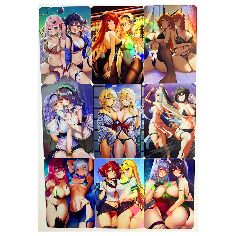 9pcs/set ACG Sexy Ahri Black Pantyhose Swimwear Girls Toys Hobbies Hobby Collectibles Game Collection Anime Cards
9pcs/set ACG Sexy Ahri Black Pantyhose Swimwear Girls Toys Hobbies Hobby Collectibles Game Collection Anime Cards