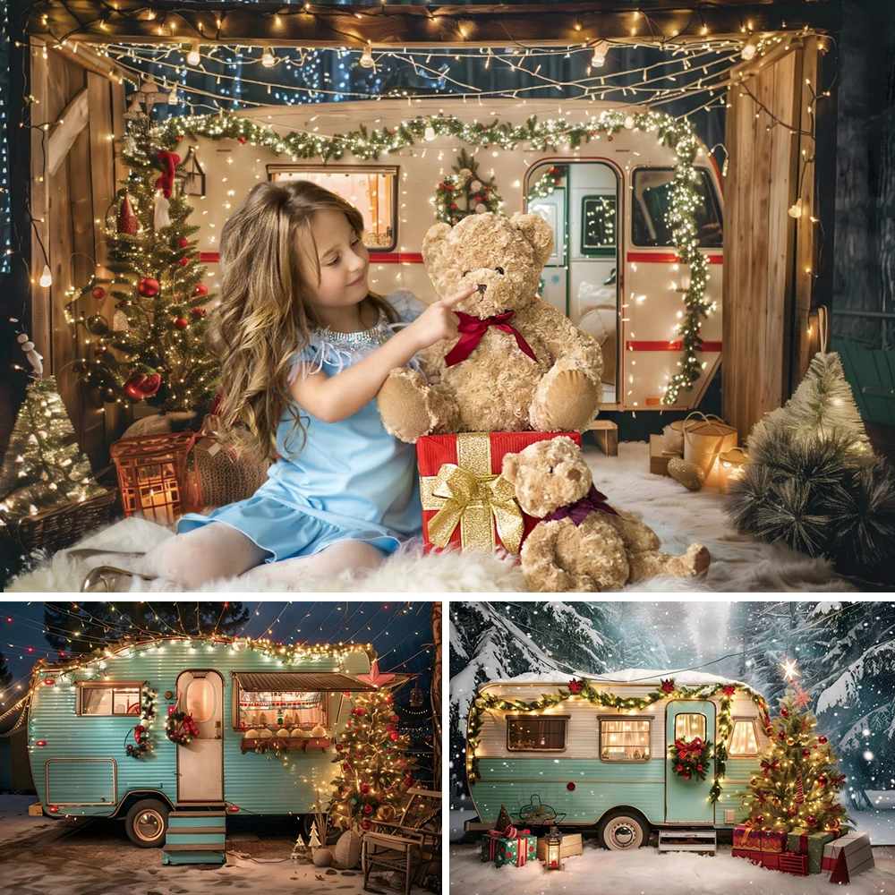 Winter Snowy Bus Christmas Party Backdrop Camping Forest Car Kids Family Portrait Photography Xmas Trees Background Photo Studio
Winter Snowy Bus Christmas Party Backdrop Camping Forest Car Kids Family Portrait Photography Xmas Trees Background Photo Studio