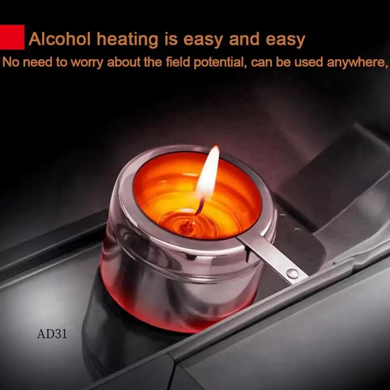 New-Alcohol Fuel Rack With Safety Cover Vertical Alcohol Stove For Buffets And Catering Events Solid And Liquid Adaptability
New-Alcohol Fuel Rack With Safety Cover Vertical Alcohol Stove For Buffets And Catering Events Solid And Liquid Adaptability