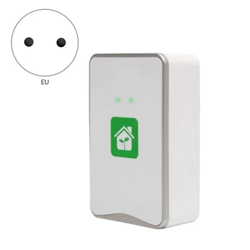 Pluggable Air Purifier Negative Ion Generator Filterless Ionizer Purifier Clean Allergens,Pollutants,Mold,Odors-EU Plug