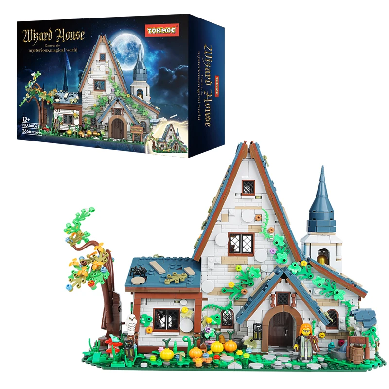 2666pcs MOC Magic House Building Blocks Street View Construction Bricks Model Assembling Toys for Children Birthday Gift Set
2666pcs MOC Magic House Building Blocks Street View Construction Bricks Model Assembling Toys for Children Birthday Gift Set