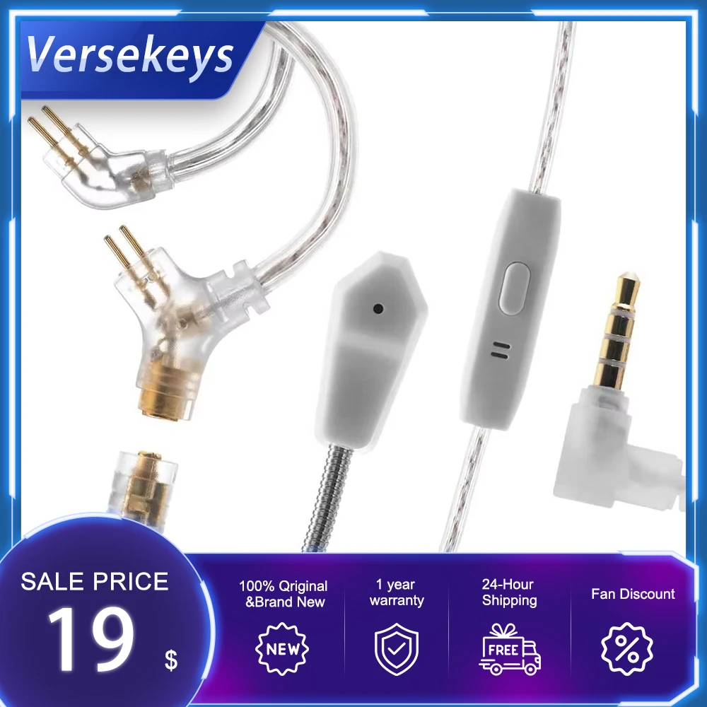 Celest Sky Wing Earphone Upgrade Cable Type-C Detachable Microphone 2Pin 0.78mm IEMs HiFi Gaming Livestreaming Calling Headphone
Celest Sky Wing Earphone Upgrade Cable Type-C Detachable Microphone 2Pin 0.78mm IEMs HiFi Gaming Livestreaming Calling Headphone