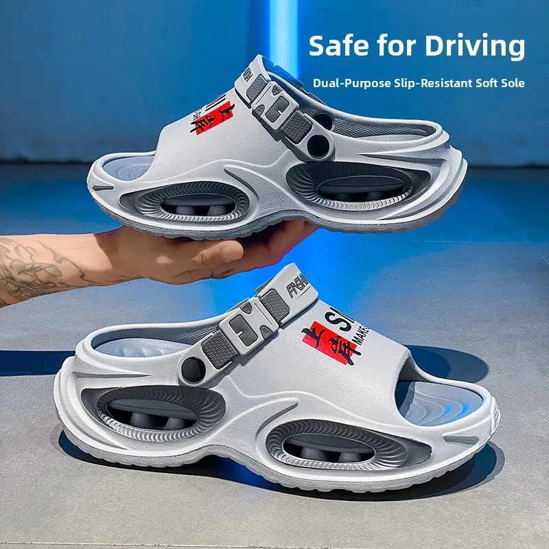 Men's Summer Outdoor Slip-On Anti-Slip Wear-Resistant Thick Bottom Heightening Driving Dual-Purpose Sports Beach Sandals
Men's Summer Outdoor Slip-On Anti-Slip Wear-Resistant Thick Bottom Heightening Driving Dual-Purpose Sports Beach Sandals