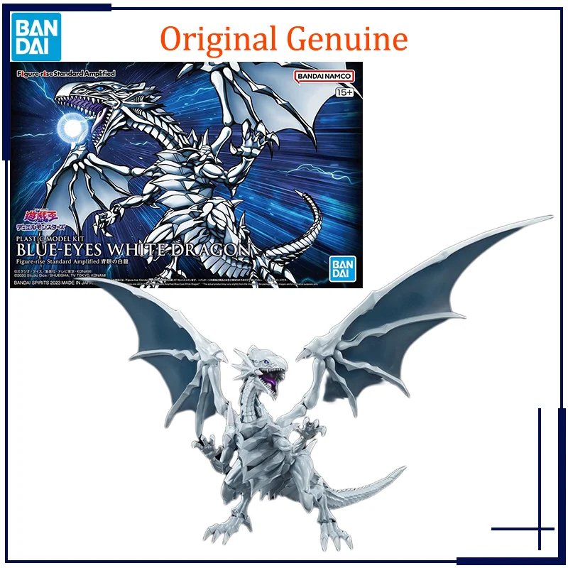 Original Genuine Figure-rise Standard Amplified BLUE-EYES WHITE DRAGON Bandai Anime Model Toys Action Figure Gifts Collectible
Original Genuine Figure-rise Standard Amplified BLUE-EYES WHITE DRAGON Bandai Anime Model Toys Action Figure Gifts Collectible