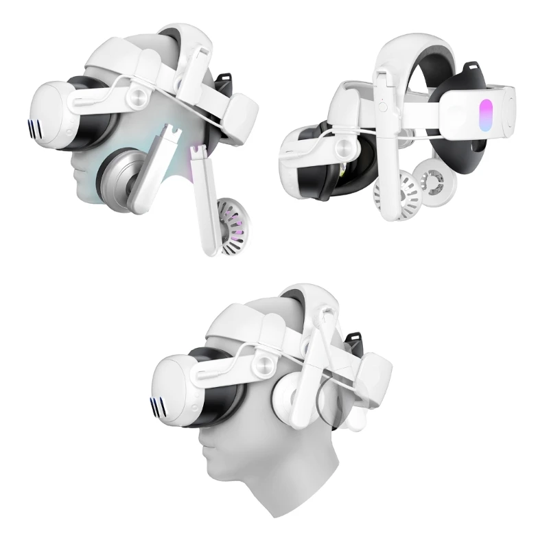 Comfortable& Flexible Head Strap for VR Headset Headbands with 180° Adjustability & Noise Cancelling Technology
Comfortable& Flexible Head Strap for VR Headset Headbands with 180° Adjustability & Noise Cancelling Technology