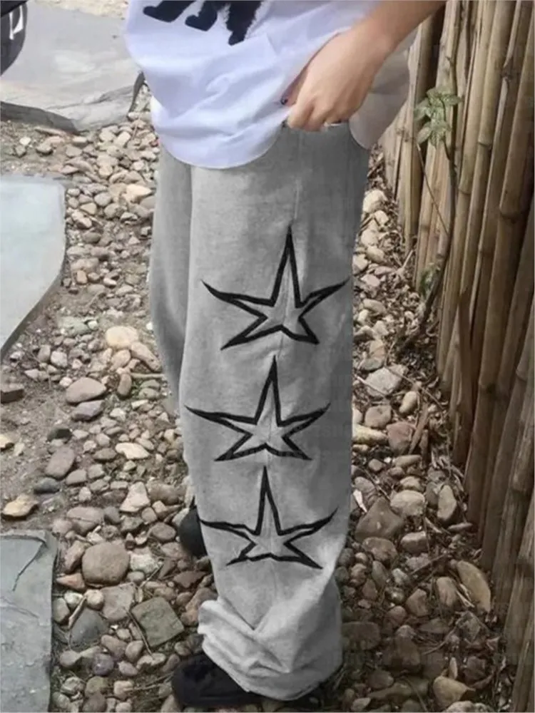 Women print pants Wide leg trousers vintage y2k clothes casual high waist trouser straight harajuku kawaii suits summer street
Women print pants Wide leg trousers vintage y2k clothes casual high waist trouser straight harajuku kawaii suits summer street