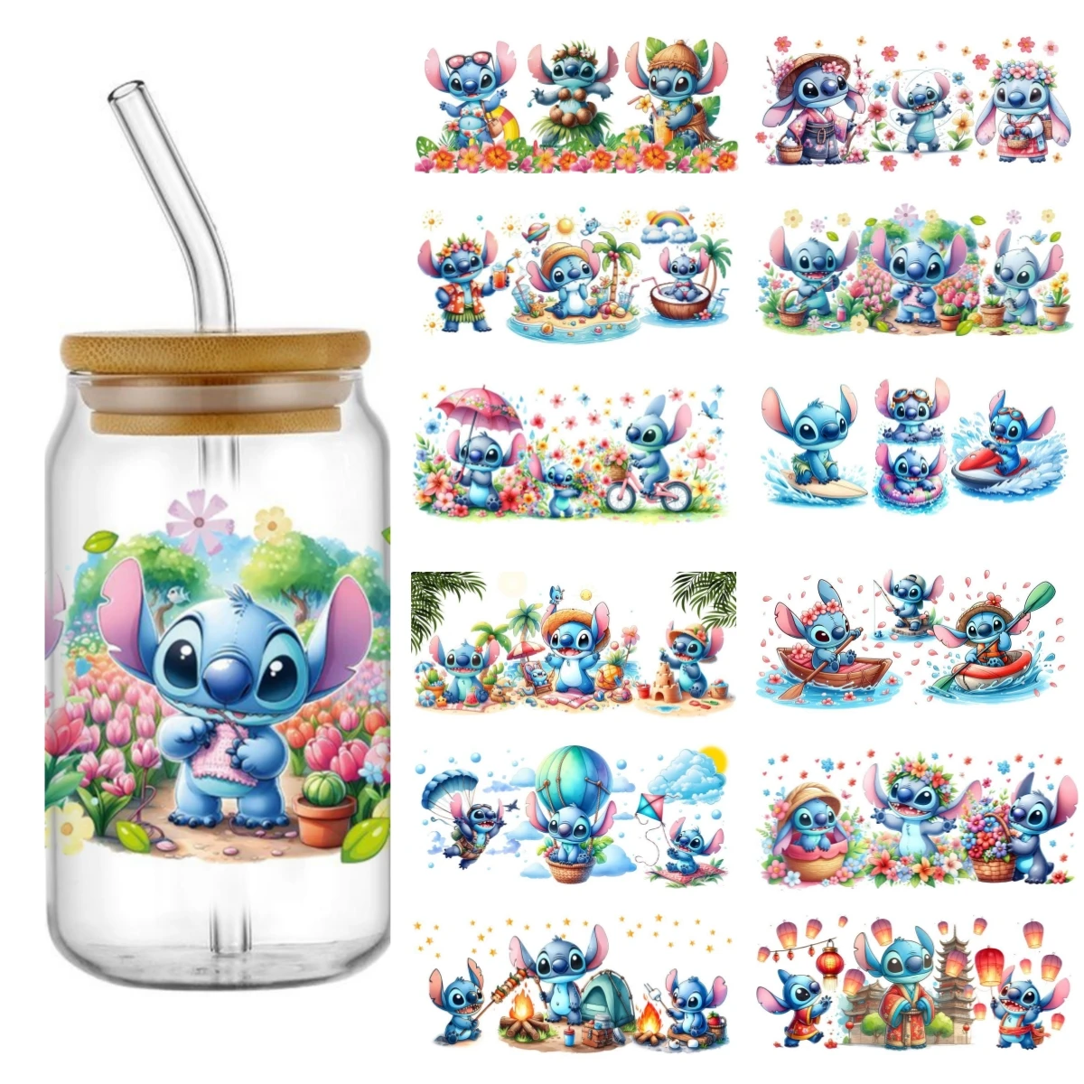 Miniso Most popular Stitch Design 16oz UV DTF Cup Wrap Cartoon Transfers Libbey Wrap Tumbler DIY Logo Sticker Glass Can
Miniso Most popular Stitch Design 16oz UV DTF Cup Wrap Cartoon Transfers Libbey Wrap Tumbler DIY Logo Sticker Glass Can