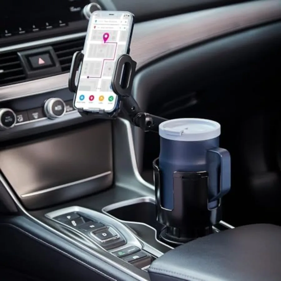 Cup Holder Phone Mount, 2 in 1 Cup Holder Expander for Car Long Arm with 360°Rotation Cup Holder Cell Phone Holder for Car Comp
Cup Holder Phone Mount, 2 in 1 Cup Holder Expander for Car Long Arm with 360°Rotation Cup Holder Cell Phone Holder for Car Comp