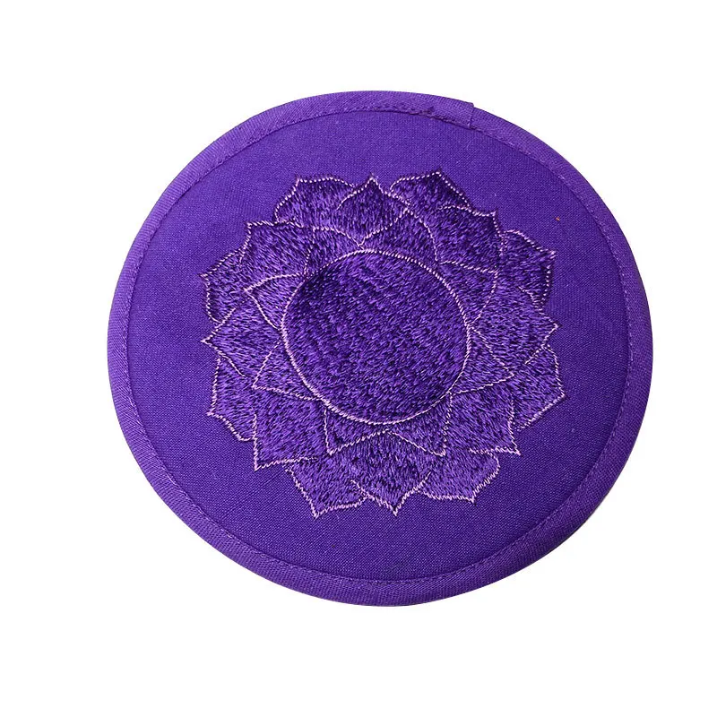Handmade Buddha Sound Bowl Mat, Cloth Art Instrument Bottom Cushion, King Kong Bell Pad, Seven Chakra Accessories
Handmade Buddha Sound Bowl Mat, Cloth Art Instrument Bottom Cushion, King Kong Bell Pad, Seven Chakra Accessories