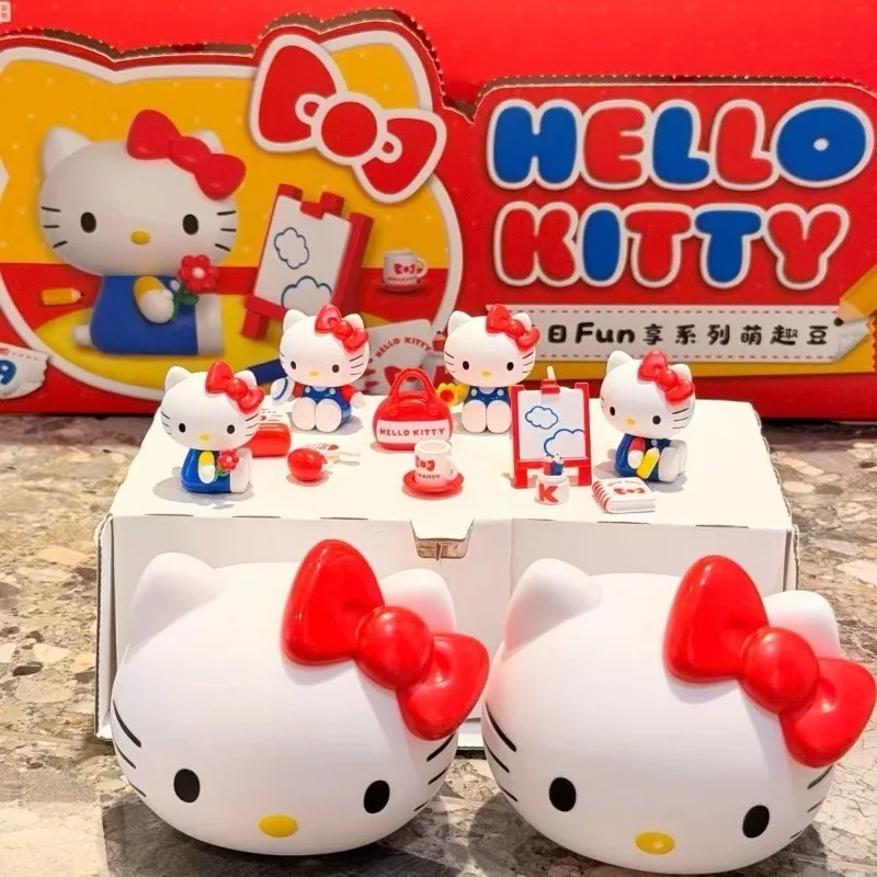 Anime Fiugre Hello Kitty Daily Fun Series Blind Box Toys Kawaii Cute Doll Model Figurine Collectible Ornament Girls Boys Gifts
Anime Fiugre Hello Kitty Daily Fun Series Blind Box Toys Kawaii Cute Doll Model Figurine Collectible Ornament Girls Boys Gifts