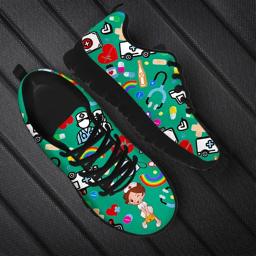 Classic Nurse Shoes Kawaii Nurse Girls Pattern Flat Shoes for Women Medical Print Easy Clean Casual Sneakers 2023
Classic Nurse Shoes Kawaii Nurse Girls Pattern Flat Shoes for Women Medical Print Easy Clean Casual Sneakers 2023