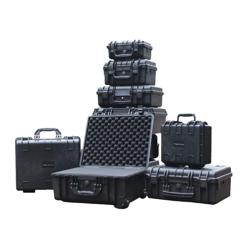 Safety box, waterproof plastic three-proof injection molding toolbox, aviation protective box, equipment and instrument box
Safety box, waterproof plastic three-proof injection molding toolbox, aviation protective box, equipment and instrument box
