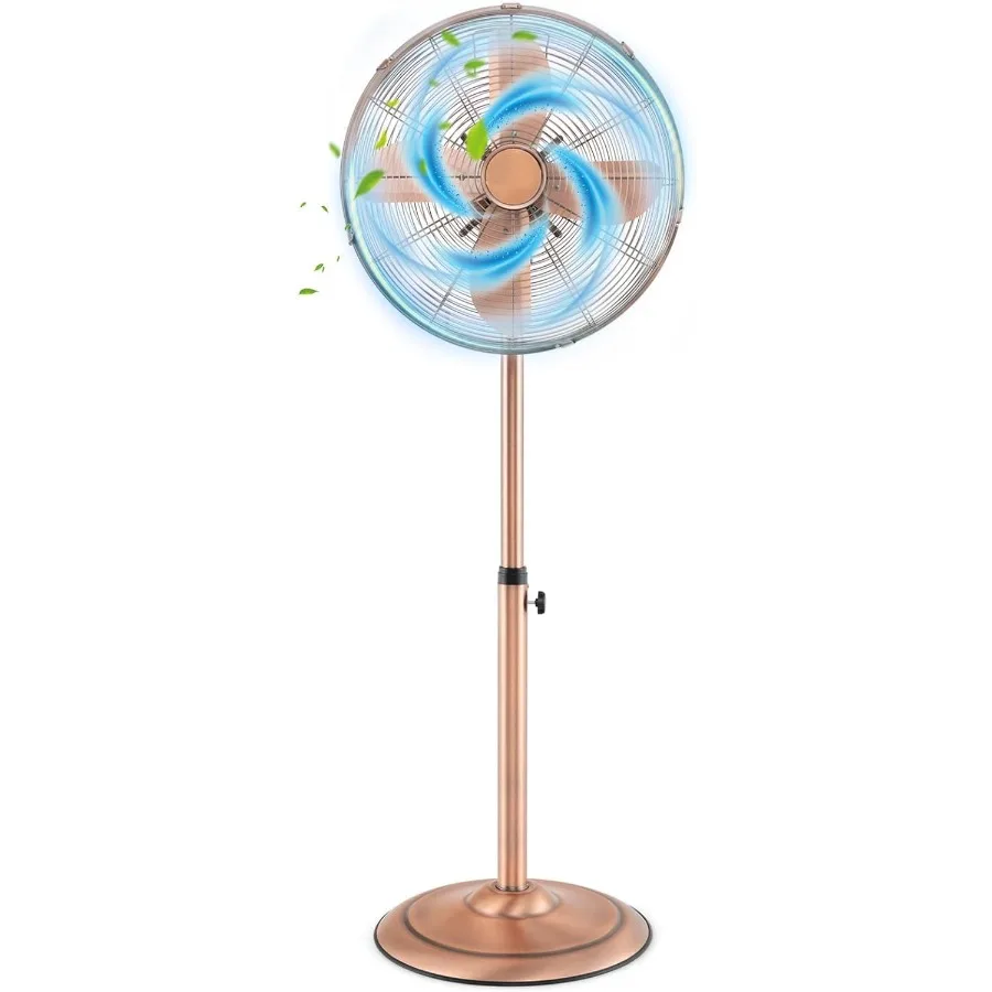 Pedestal Fan 16 Oscillating Fan with 3 Speed Settings for Bedroom Home and Office Use Adjustable Height and Angle Wide Coverage
Pedestal Fan 16 Oscillating Fan with 3 Speed Settings for Bedroom Home and Office Use Adjustable Height and Angle Wide Coverage