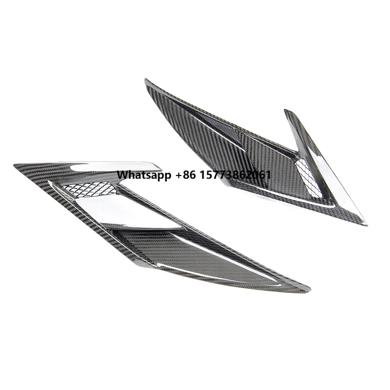 High Quality PT Style Dry Carbon Fiber Car Parts Front Bumper Vent for F8 Carbon Vent
High Quality PT Style Dry Carbon Fiber Car Parts Front Bumper Vent for F8 Carbon Vent