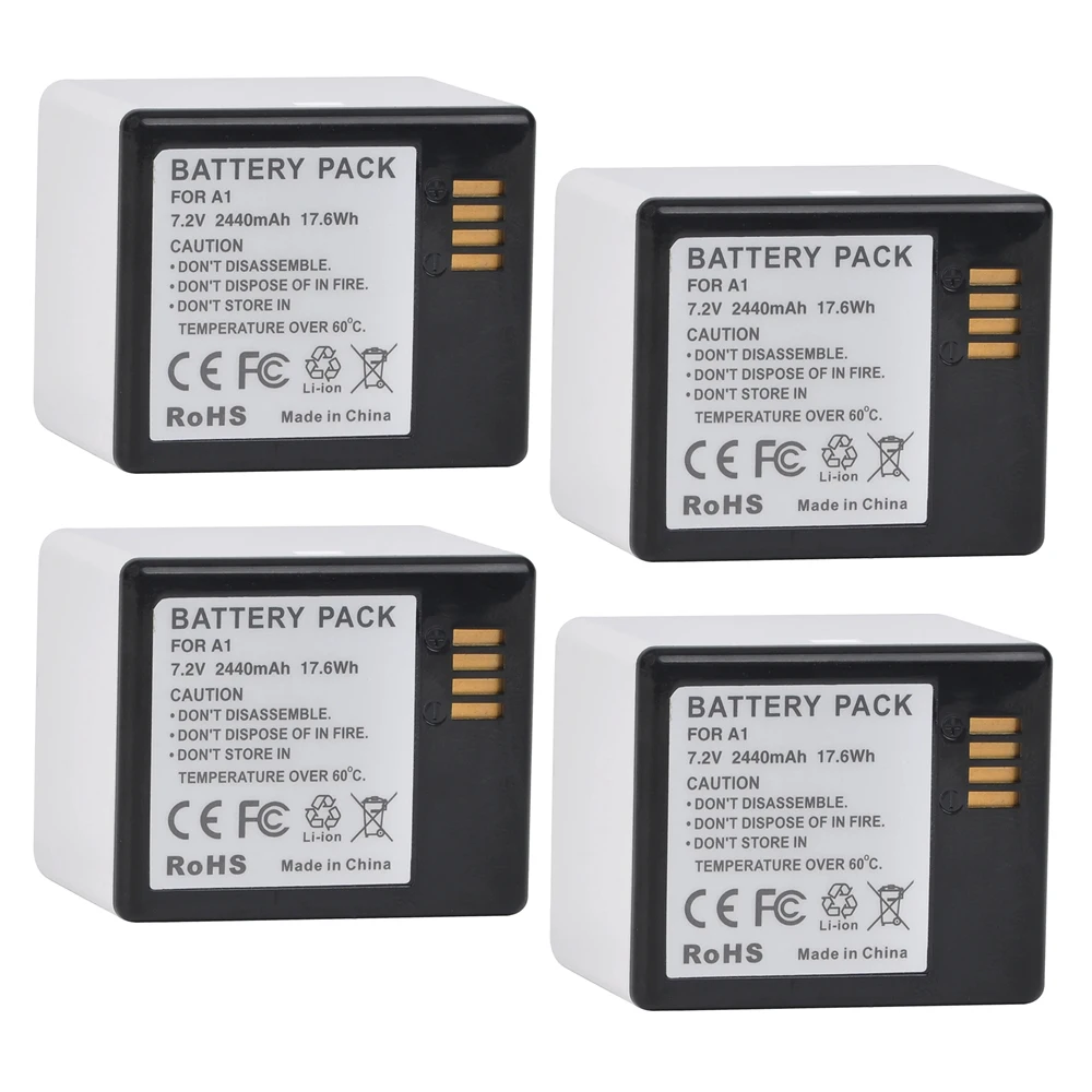 2440mAh Replacement Battery Bateria Batteries for Arlo Pro, Arlo Pro 2, VMA4400 Camera Accessories Spare Parts
2440mAh Replacement Battery Bateria Batteries for Arlo Pro, Arlo Pro 2, VMA4400 Camera Accessories Spare Parts