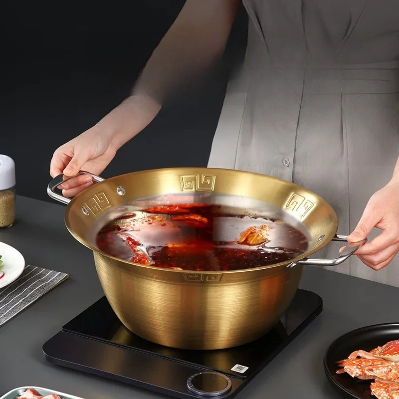 LMM stainless steel half-and-half duck pot commercial deepened large-capacity shabu hot pot
LMM stainless steel half-and-half duck pot commercial deepened large-capacity shabu hot pot