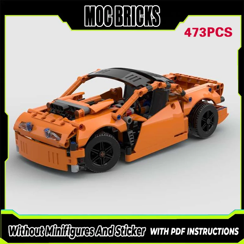 Speed Racing Car Model MOC Building Bricks Orange Drift Car Modular Technology Gifts Holiday Assemble Children Toys Suit
Speed Racing Car Model MOC Building Bricks Orange Drift Car Modular Technology Gifts Holiday Assemble Children Toys Suit