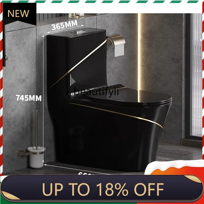 Z189 Black Toilet Luxury Siphon Style Colorful Household Flush Toilet Odor-Proof New Ceramic
Z189 Black Toilet Luxury Siphon Style Colorful Household Flush Toilet Odor-Proof New Ceramic