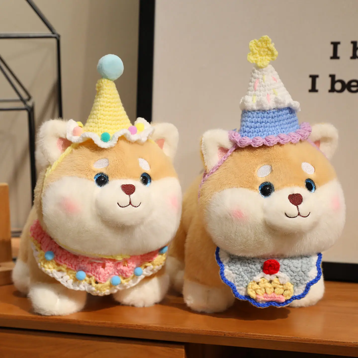 1Pc 26x22CM Kawaii Shiba Inu Dog Plush Toys Lovely Dog with Bib Hat Stuffed Soft Animal Toy Pillow Birthday Valentine's Gift
1Pc 26x22CM Kawaii Shiba Inu Dog Plush Toys Lovely Dog with Bib Hat Stuffed Soft Animal Toy Pillow Birthday Valentine's Gift