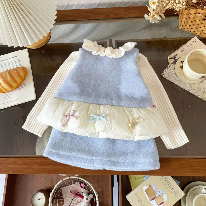 In-stock Girls' Fleece-lined Set2025New autumn and winter sweet princess dress stylish setQT259723
In-stock Girls' Fleece-lined Set2025New autumn and winter sweet princess dress stylish setQT259723