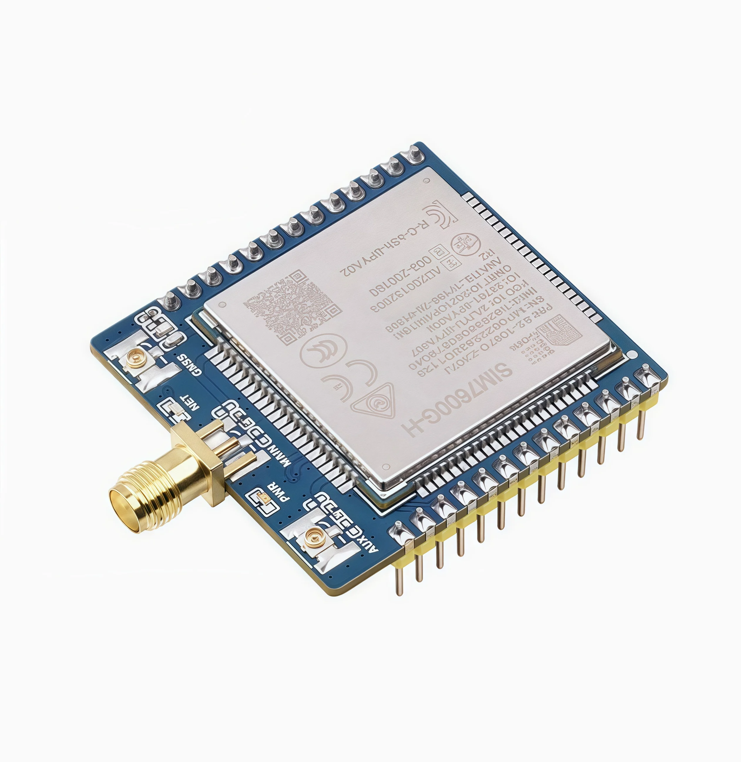 Global 4G communication module SIM7600G 4G module IoT module GNSS positioning 4G/3G/2G Internet access
Global 4G communication module SIM7600G 4G module IoT module GNSS positioning 4G/3G/2G Internet access