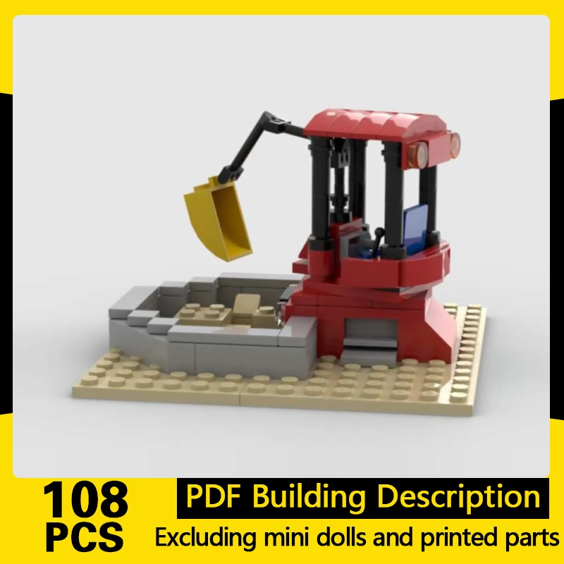 City Street View Model MOC Building Bricks Coin Game Excavator Modular Technology Gifts Holiday Assemble Children Toys Suit
City Street View Model MOC Building Bricks Coin Game Excavator Modular Technology Gifts Holiday Assemble Children Toys Suit