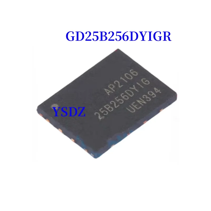 5 шт./лот GD25B256DYIGR GD25B256DYIG 25B256DYIG QFN новая оригинальная подлинная микросхема
5 шт./лот GD25B256DYIGR GD25B256DYIG 25B256DYIG QFN новая оригинальная подлинная микросхема