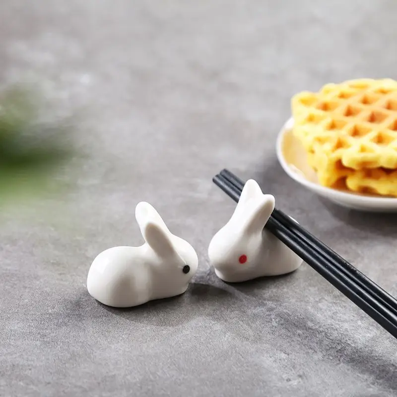 Ceramic Cartoon Little White Rabbit Chopstick Stand Restaurant Table Chopstick Stand
Ceramic Cartoon Little White Rabbit Chopstick Stand Restaurant Table Chopstick Stand