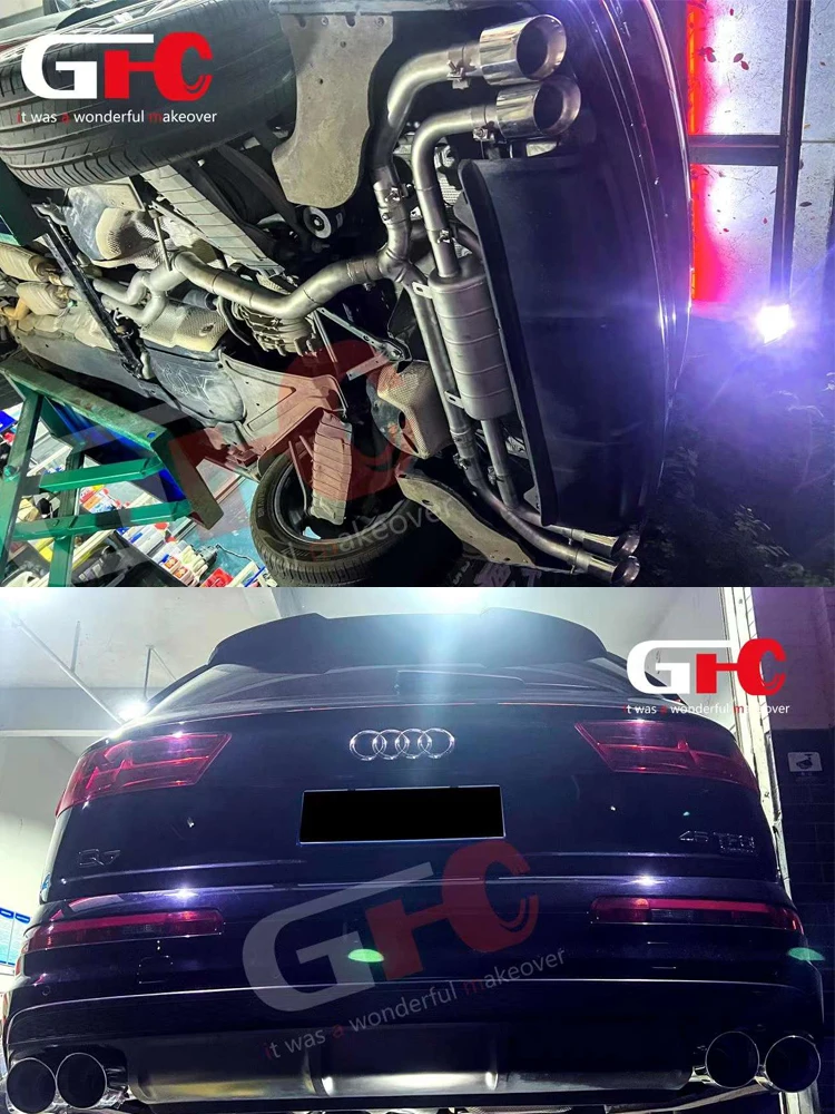 For 16-19 Audi Q7 3.0T Catback 304 stainless steel high performance adjustable exhaust system four tips
For 16-19 Audi Q7 3.0T Catback 304 stainless steel high performance adjustable exhaust system four tips