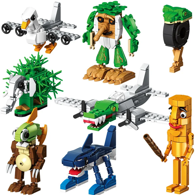 810 шт. Tung Tung Sahur Италия Tralalero Tralala Brainrot Строительные блоки Сборка Кирпичи Игрушки для подарков на день рождения
810 шт. Tung Tung Sahur Италия Tralalero Tralala Brainrot Строительные блоки Сборка Кирпичи Игрушки для подарков на день рождения