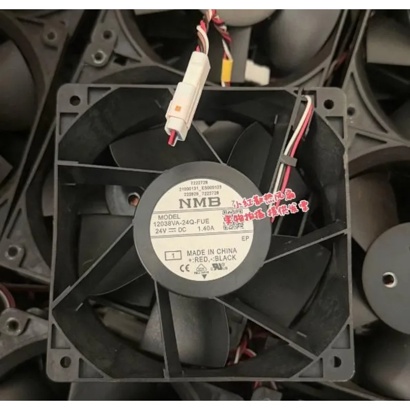 Original New Cooler Fan for NMB 12038VA-24Q-FUE 24V 1.40A 12038 120 * 120 * 38MM
Original New Cooler Fan for NMB 12038VA-24Q-FUE 24V 1.40A 12038 120 * 120 * 38MM