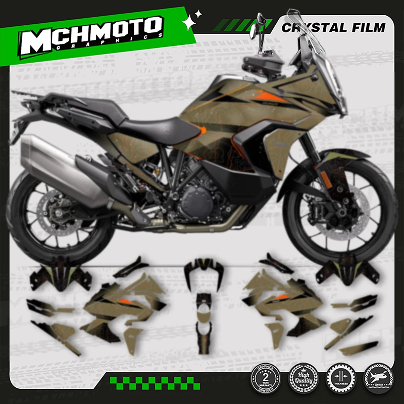 MCHMFG Custom Team Graphics Background Decals Stickers Kit for KTM ADV 1290 R S 2021 2022 2023 Number Name Custom
MCHMFG Custom Team Graphics Background Decals Stickers Kit for KTM ADV 1290 R S 2021 2022 2023 Number Name Custom