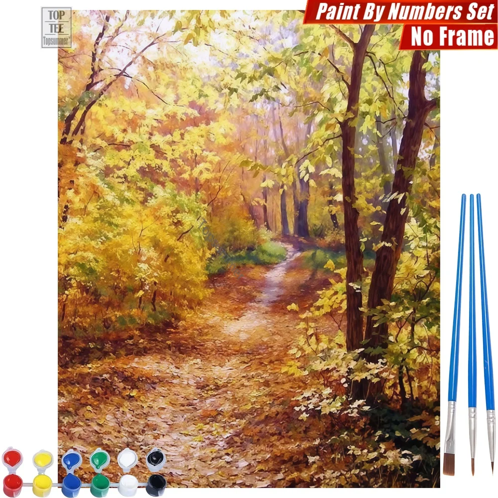 Autumn Forest Path DIY Paints By Number Kit - Path Leaves Sunlight Wall Art Home Decor Valentine's Day Gift For Grandma
Autumn Forest Path DIY Paints By Number Kit - Path Leaves Sunlight Wall Art Home Decor Valentine's Day Gift For Grandma