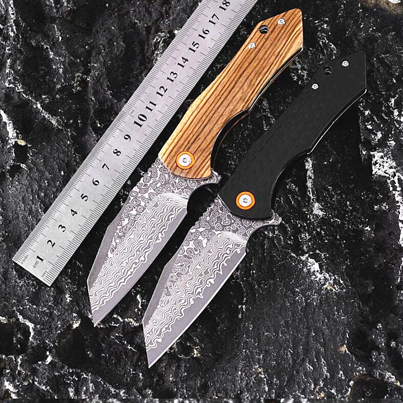 Free Wolf J338, складной нож из дамасской стали, острое качество, лезвие CF/деревянная ручка, карманный нож для выживания в кемпинге, EDC
Free Wolf J338, складной нож из дамасской стали, острое качество, лезвие CF/деревянная ручка, карманный нож для выживания в кемпинге, EDC
