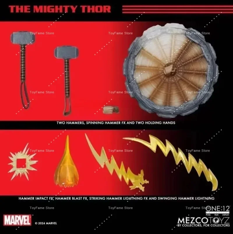 In Stock Mezco One:12 Thor Comics Version Avengers 1/12 Action Figure Collection Gift Ornament
In Stock Mezco One:12 Thor Comics Version Avengers 1/12 Action Figure Collection Gift Ornament