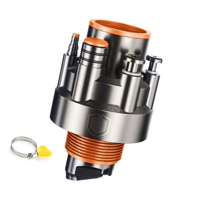 652F Kitchen Pipe Drainpipe Connector 5 in 1 Drainages Water Pipe Joint Sealing Rings
652F Kitchen Pipe Drainpipe Connector 5 in 1 Drainages Water Pipe Joint Sealing Rings