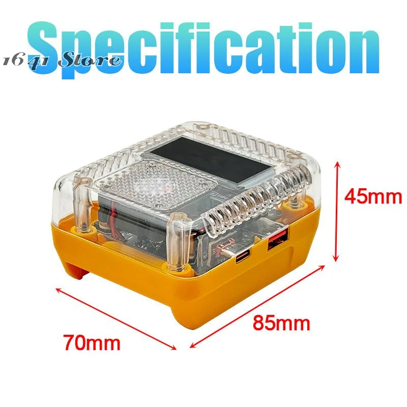 (НОВИНКА) Адаптер-преобразователь для литий-ионных аккумуляторов с цифровым дисплеем, 140 Вт, портативная розетка с интерфейсом быстрой зарядки Type-C
(НОВИНКА) Адаптер-преобразователь для литий-ионных аккумуляторов с цифровым дисплеем, 140 Вт, портативная розетка с интерфейсом быстрой зарядки Type-C