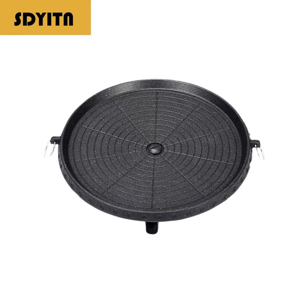 Outdoor Barbecue Grill Pot With Maifan Stone Coating For Portable Gas Stove Home And Camping Use Korean Style Teppanyaki Plate
Outdoor Barbecue Grill Pot With Maifan Stone Coating For Portable Gas Stove Home And Camping Use Korean Style Teppanyaki Plate