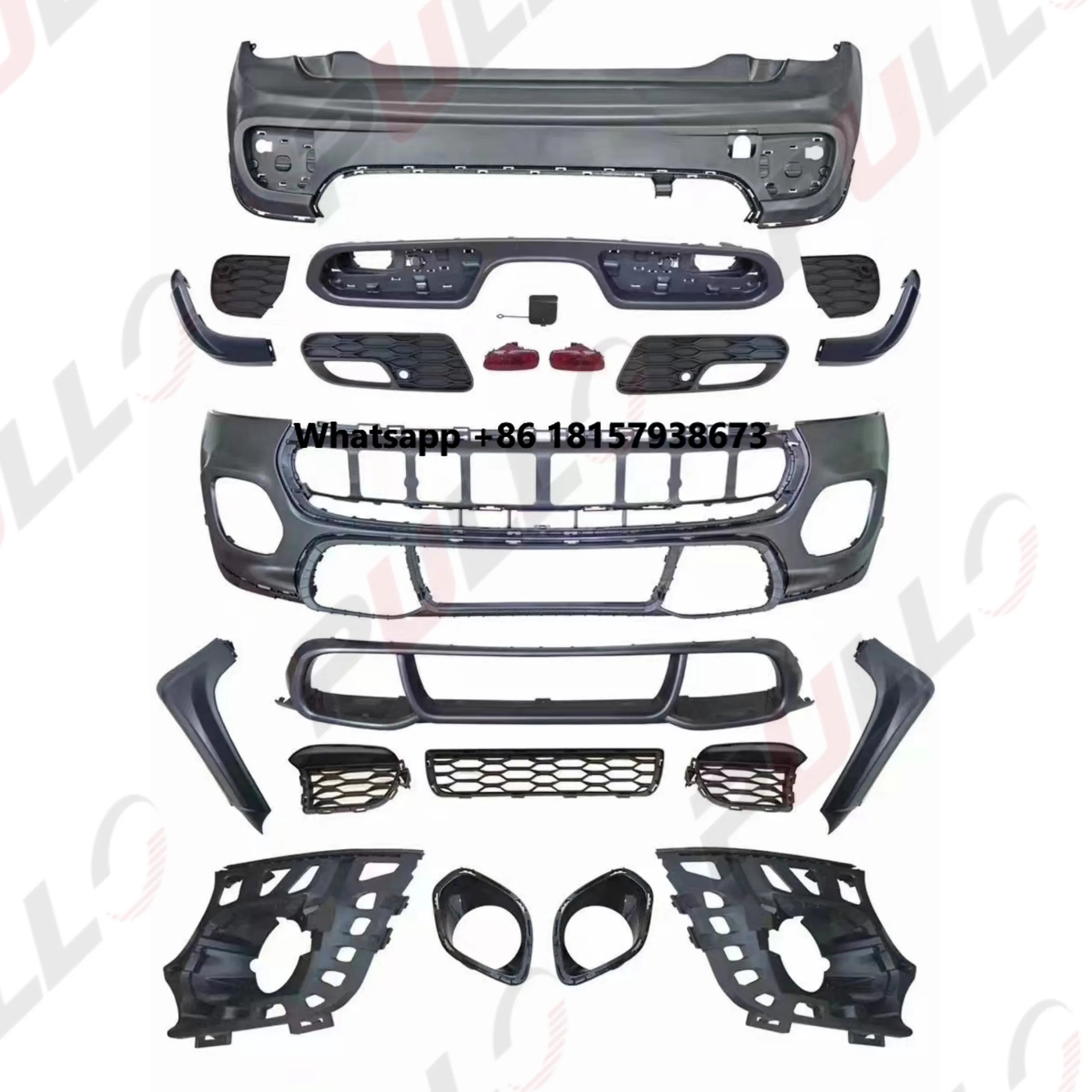 Car Accessories Front Rear Bumper with Grille for MINI 2016 F56 COOPER S 3 Doors Upgrade to JCW Model
Car Accessories Front Rear Bumper with Grille for MINI 2016 F56 COOPER S 3 Doors Upgrade to JCW Model