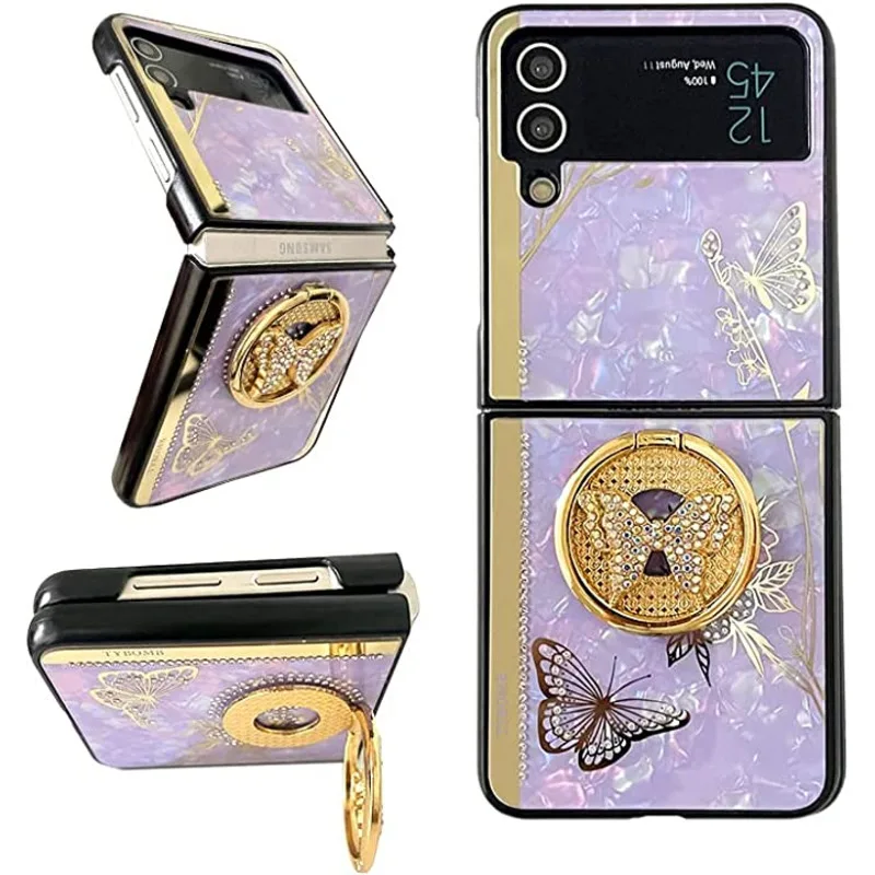 Luxury Creative Mirror 3D Ring Stand Inlaid butterfly Case For Samsung Galaxy Z Flip 3 5G Z Flip3 Zflip3 Flip 4 Shockproof Cover
Luxury Creative Mirror 3D Ring Stand Inlaid butterfly Case For Samsung Galaxy Z Flip 3 5G Z Flip3 Zflip3 Flip 4 Shockproof Cover