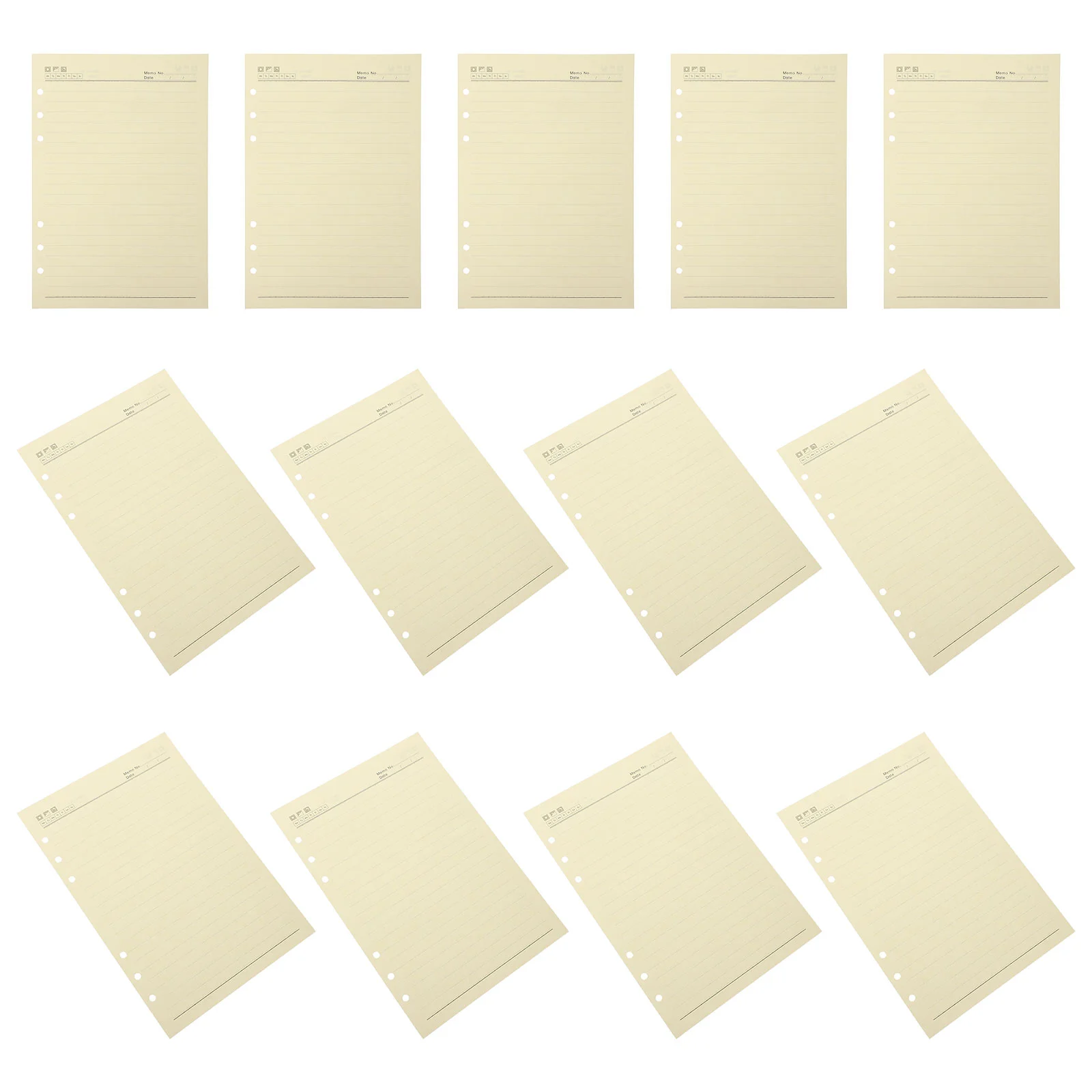 60 Sheets Filler Paper Smooth Refill Replacement Page Planner Binder Business Notebook
60 Sheets Filler Paper Smooth Refill Replacement Page Planner Binder Business Notebook