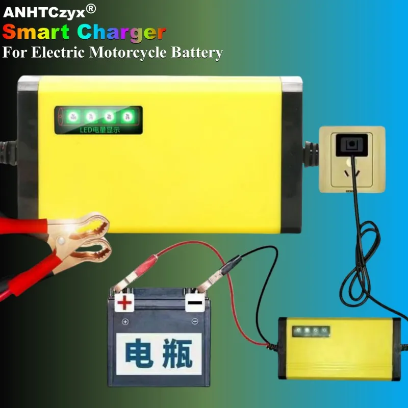12V 2A 20AH Smart Battery Charger for Car Motorcycle LED Display Multiple Protection Intelligent Test&Charging Lead-acid Battery
12V 2A 20AH Smart Battery Charger for Car Motorcycle LED Display Multiple Protection Intelligent Test&Charging Lead-acid Battery