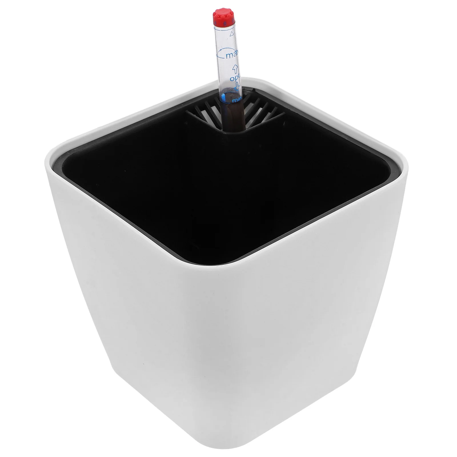 Self Watering Planter Box Automatic Flower Pot Indoor Herb Garden Polypropylene Hydroponics Vase Square Lazy Planters Efficient
Self Watering Planter Box Automatic Flower Pot Indoor Herb Garden Polypropylene Hydroponics Vase Square Lazy Planters Efficient