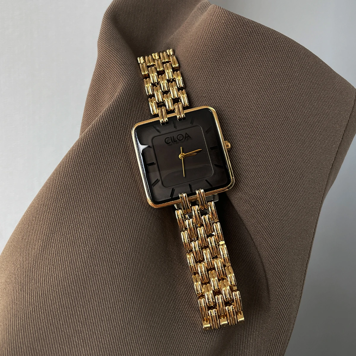 CILOA Новые женские изящные легкие роскошные кварцевые часы - компактные, водонепроницаемые
CILOA Новые женские изящные легкие роскошные кварцевые часы - компактные, водонепроницаемые